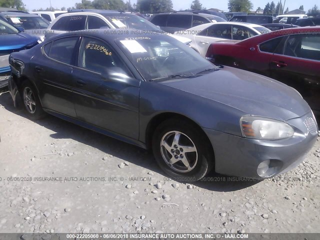 2G2WS522841374208 - 2004 PONTIAC GRAND PRIX GT2 ნაცრისფერი ფოტო 1