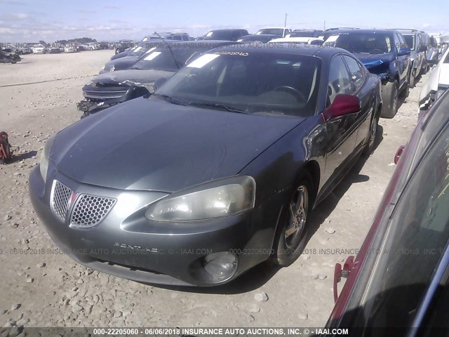 2G2WS522841374208 - 2004 PONTIAC GRAND PRIX GT2 GRAY photo 2