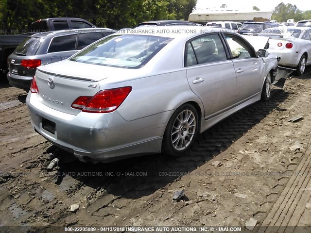 4T1BK36B76U115348 - 2006 TOYOTA AVALON XL/XLS/TOURING/LIMITED SILVER photo 4