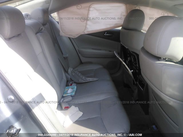 1N4AA51E19C804544 - 2009 NISSAN MAXIMA S/SV GRAY photo 8