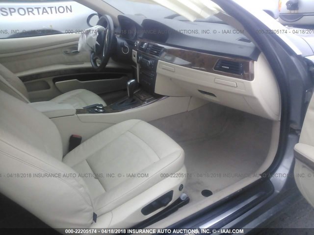 WBAWC33528PD08350 - 2008 BMW 328 XI GRAY photo 5