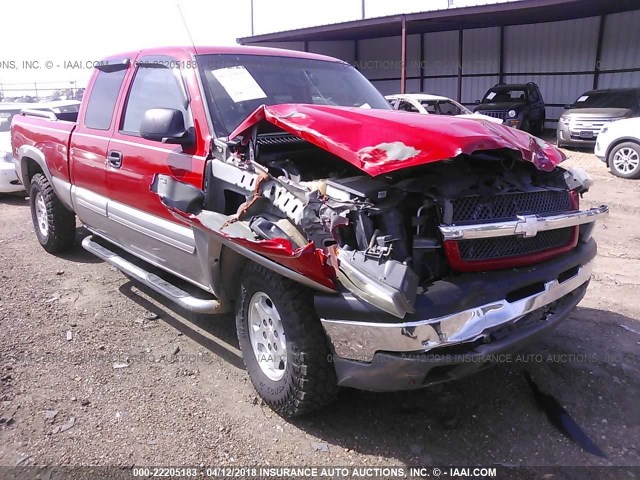 2GCEK19T131141400 - 2003 CHEVROLET SILVERADO K1500 RED photo 6