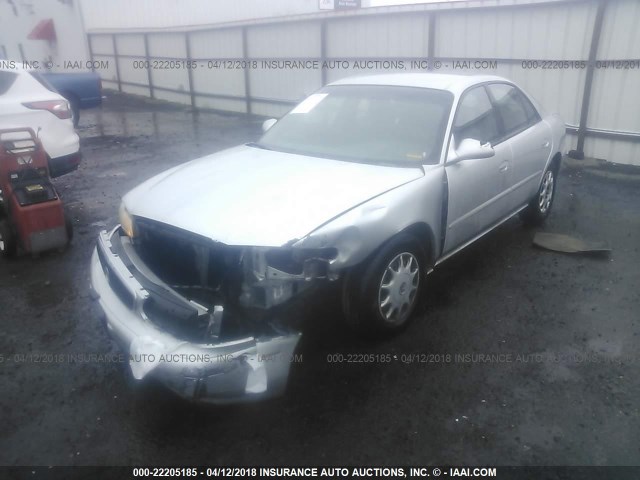 2G4WS52J031201506 - 2003 BUICK CENTURY CUSTOM SILVER photo 2