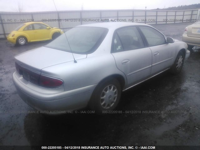 2G4WS52J031201506 - 2003 BUICK CENTURY CUSTOM SILVER photo 4