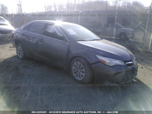4T1BF1FK5FU934156 - 2015 TOYOTA CAMRY LE/XLE/SE/XSE GRAY photo 1