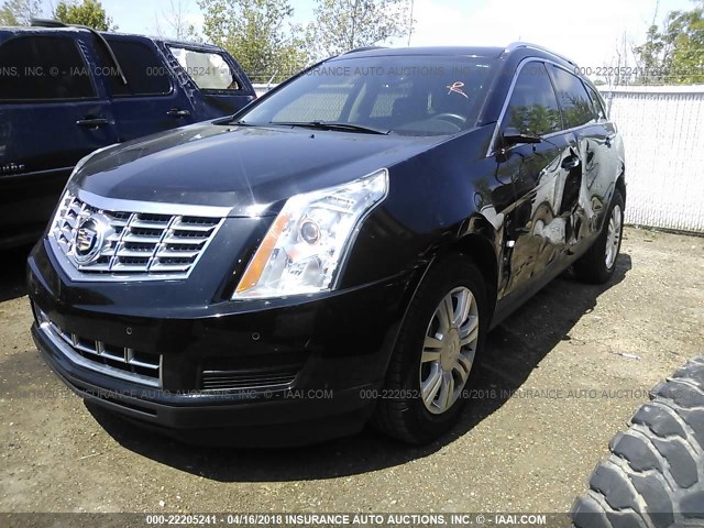 3GYFNCE34DS611643 - 2013 CADILLAC SRX LUXURY COLLECTION BLACK photo 2