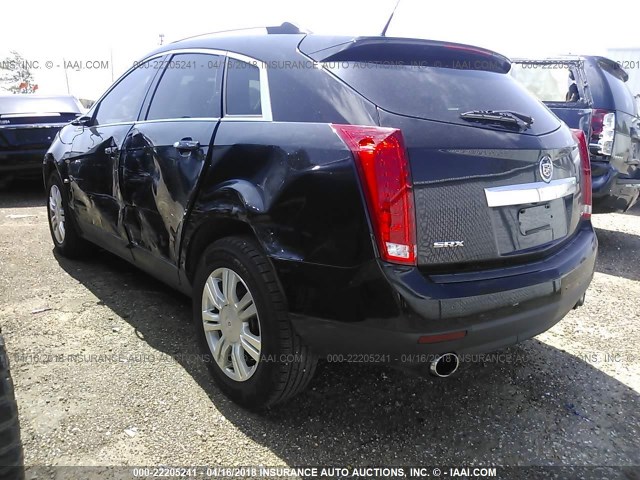 3GYFNCE34DS611643 - 2013 CADILLAC SRX LUXURY COLLECTION BLACK photo 3