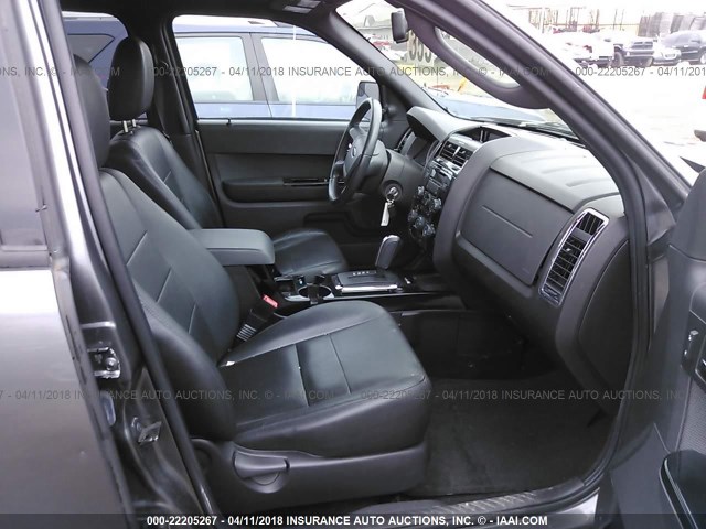 1FMCU9E76AKA87982 - 2010 FORD ESCAPE LIMITED GRAY photo 5