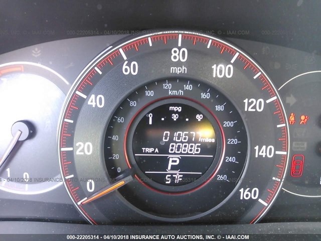 1HGCR2F5XGA021235 - 2016 HONDA ACCORD SPORT 黑色 照片 7