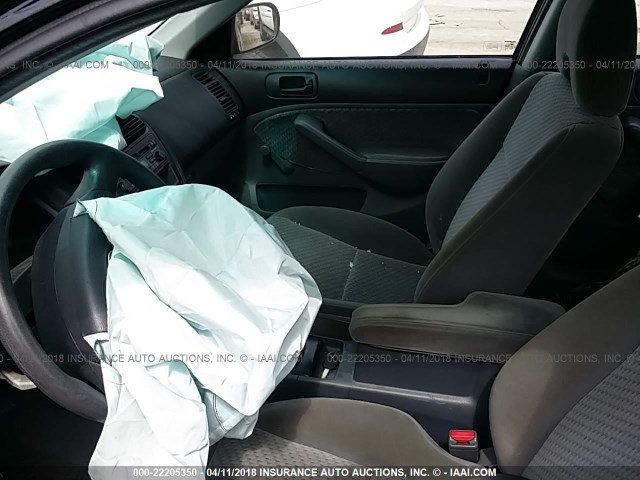 1HGES16315L018103 - 2005 HONDA CIVIC DX VP 黑色 照片 8