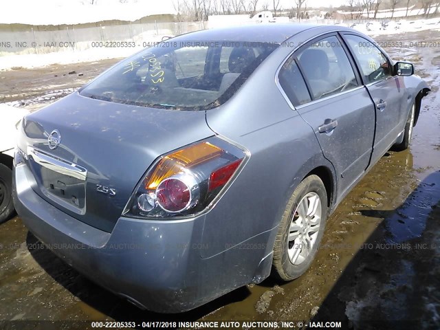 1N4AL2AP4CN441503 - 2012 NISSAN ALTIMA S SILVER photo 4