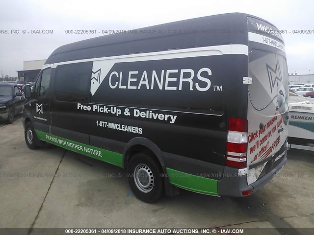 WDRPE8CC2B5514796 - 2011 FREIGHTLINER Sprinter 2500 BLACK photo 3