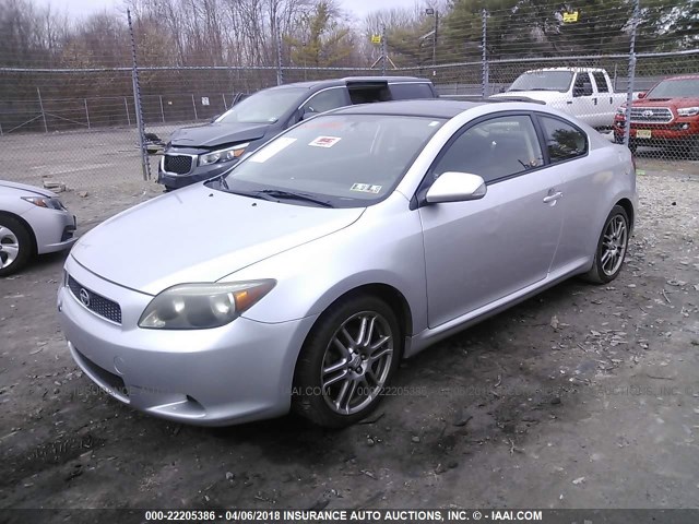 JTKDE167560132587 - 2006 TOYOTA SCION TC 银色 照片 2