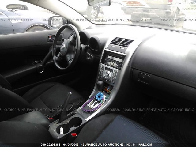 JTKDE167560132587 - 2006 TOYOTA SCION TC 银色 照片 5