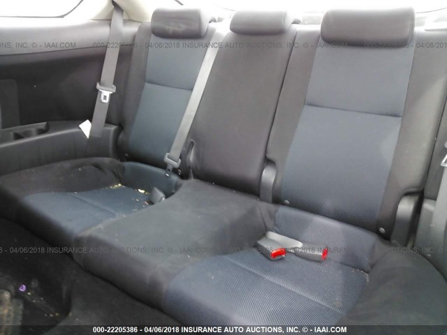 JTKDE167560132587 - 2006 TOYOTA SCION TC 银色 照片 8