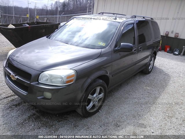 1GNDV23L75D285467 - 2005 CHEVROLET UPLANDER LS BROWN photo 2