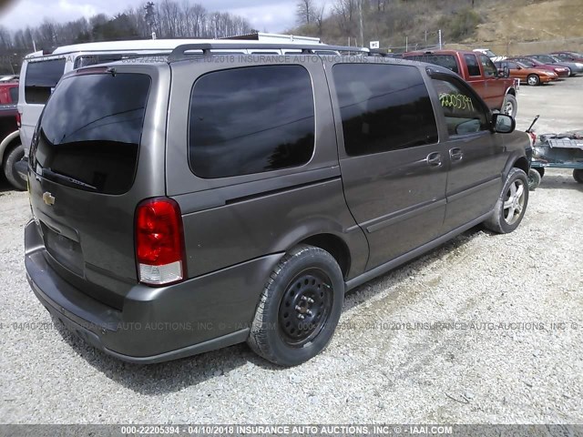 1GNDV23L75D285467 - 2005 CHEVROLET UPLANDER LS BROWN photo 4