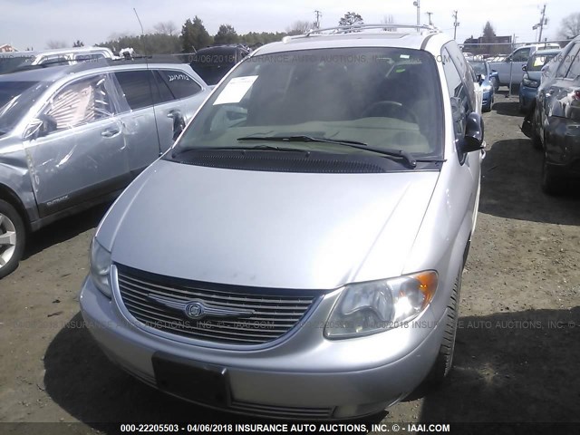 2C8GP64L43R311814 - 2003 CHRYSLER TOWN & COUNTRY LIMITED SILVER photo 6