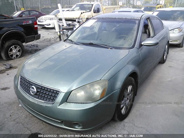 1N4AL11D56C138598 - 2006 NISSAN ALTIMA S/SL TEAL photo 2