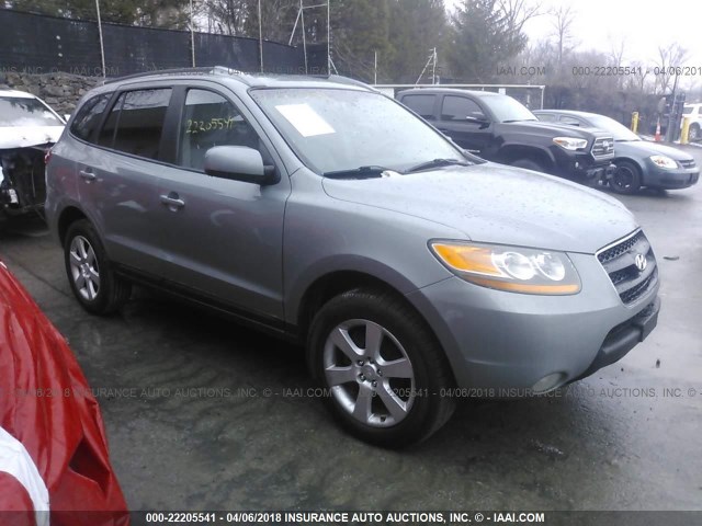 5NMSH13E58H135419 - 2008 HYUNDAI SANTA FE SE/LIMITED GRAY photo 1