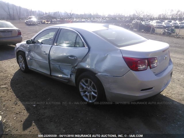 1G11C5SL6FF153481 - 2015 CHEVROLET MALIBU 1LT 银色 照片 3
