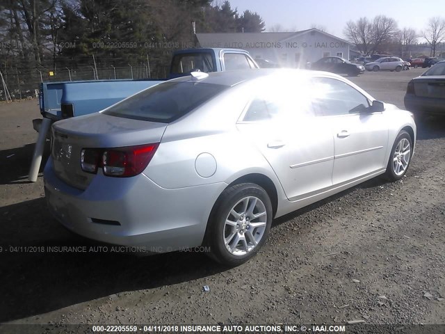 1G11C5SL6FF153481 - 2015 CHEVROLET MALIBU 1LT 银色 照片 4