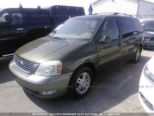 2FMZA52226BA47436 - 2006 FORD FREESTAR SEL GREEN photo 2