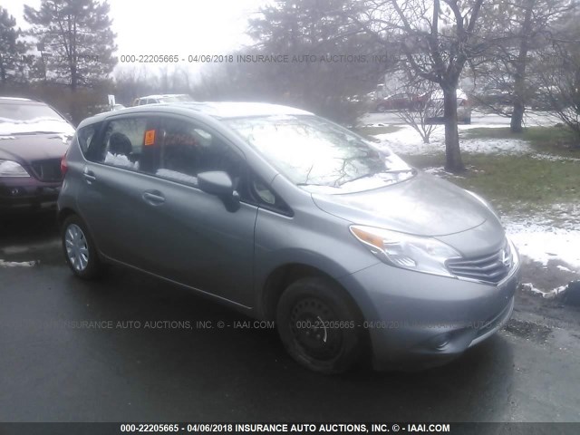 3N1CE2CP5FL404848 - 2015 NISSAN VERSA NOTE S/S PLUS/SV/SL/SR GRAY photo 1