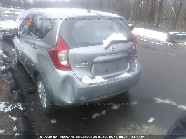 3N1CE2CP5FL404848 - 2015 NISSAN VERSA NOTE S/S PLUS/SV/SL/SR GRAY photo 6