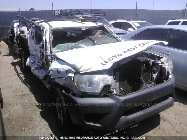 5TFTX4CN9FX052735 - 2015 TOYOTA TACOMA ACCESS CAB Weiß Foto 1