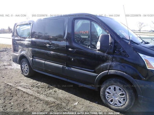 1FMZK1ZG2GKB09982 - 2016 FORD TRANSIT T-150 BLACK photo 6