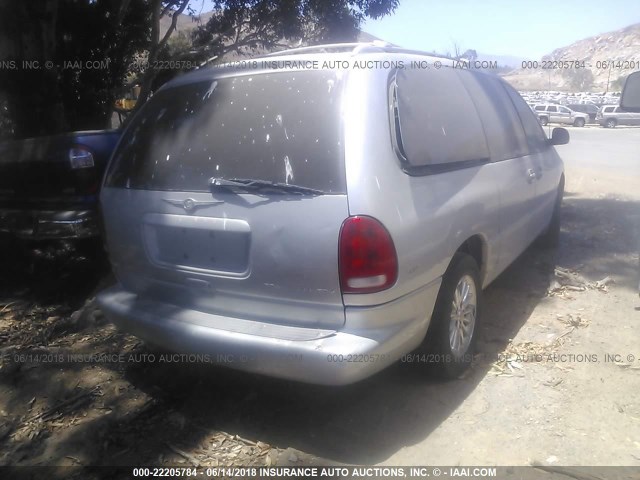 1C4GP64L1YB585575 - 2000 CHRYSLER TOWN & COUNTRY LIMITED SILVER photo 4