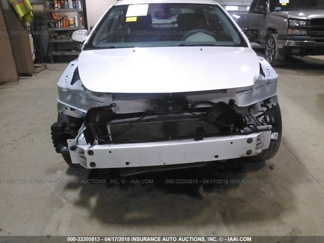 1G1ZC5E0XCF290388 - 2012 CHEVROLET MALIBU 1LT 白色 照片 6