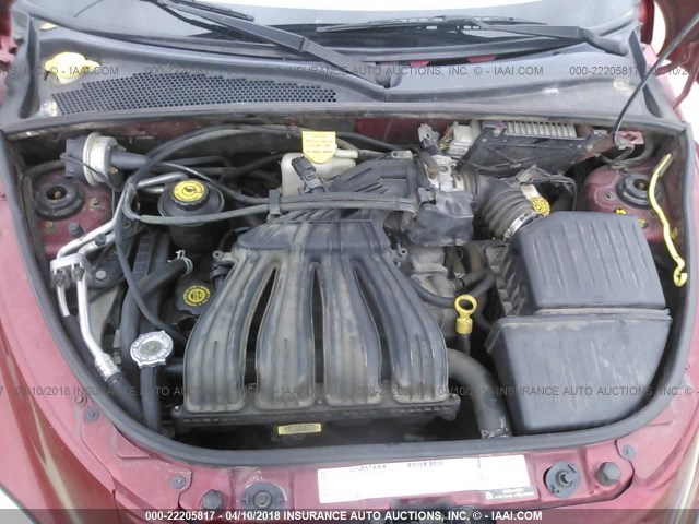 3C4FY48B72T348769 - 2002 CHRYSLER PT CRUISER CLASSIC 红色 照片 10