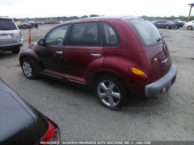 3C4FY48B72T348769 - 2002 CHRYSLER PT CRUISER CLASSIC 红色 照片 3