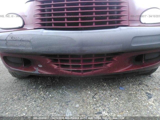 3C4FY48B72T348769 - 2002 CHRYSLER PT CRUISER CLASSIC 红色 照片 6