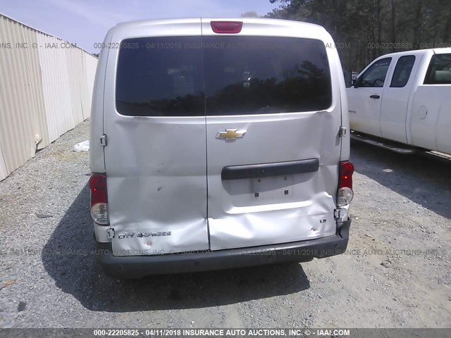 3N63M0YN7FK734666 - 2015 CHEVROLET CITY EXPRESS LS GRAY photo 6