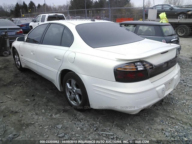 1G2HY52K14U237655 - 2004 PONTIAC BONNEVILLE SLE WHITE photo 3