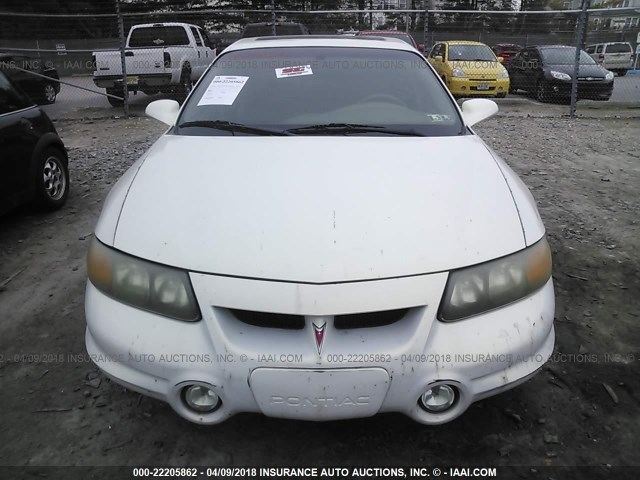 1G2HY52K14U237655 - 2004 PONTIAC BONNEVILLE SLE WHITE photo 6