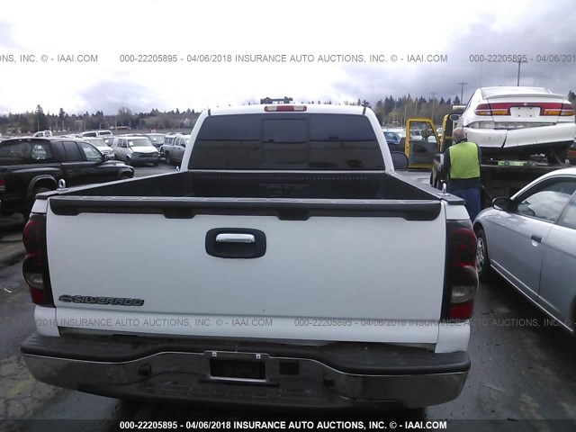 3GCEK14T57G210562 - 2007 CHEVROLET SILVERADO K1500 CLASSIC WHITE photo 8