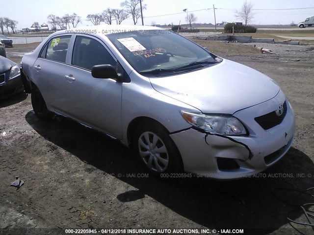 JTDBL40E89J025108 - 2009 TOYOTA COROLLA LE/XLE SILVER photo 1