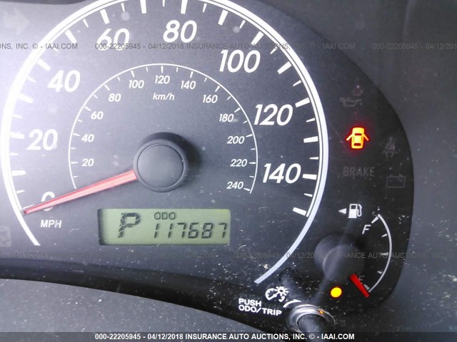 JTDBL40E89J025108 - 2009 TOYOTA COROLLA LE/XLE SILVER photo 7