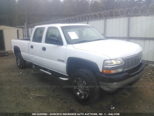 1GCHC23U41F121679 - 2001 CHEVROLET SILVERADO C2500 HEAVY DUTY WHITE photo 1