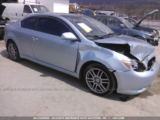 JTKDE177860124787 - 2006 TOYOTA SCION TC 浅蓝色 照片 1