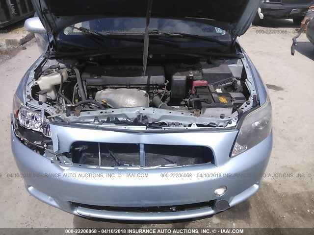 JTKDE177860124787 - 2006 TOYOTA SCION TC 浅蓝色 照片 10