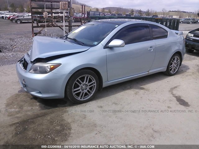 JTKDE177860124787 - 2006 TOYOTA SCION TC 浅蓝色 照片 2