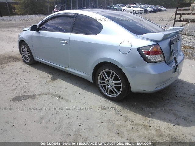 JTKDE177860124787 - 2006 TOYOTA SCION TC 浅蓝色 照片 3
