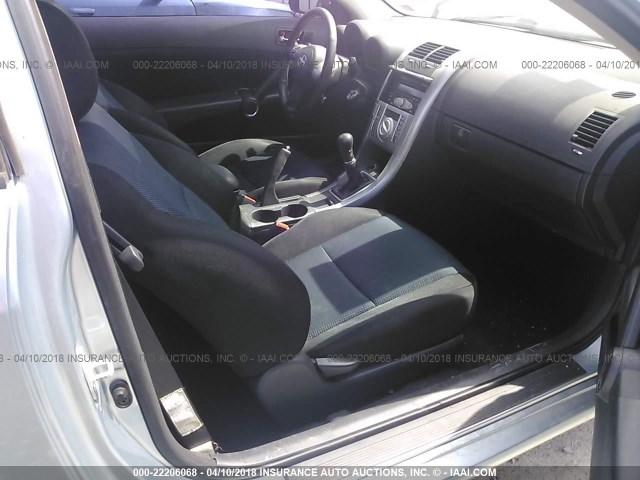 JTKDE177860124787 - 2006 TOYOTA SCION TC 浅蓝色 照片 5