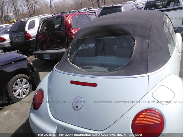 3VWCK21Y83M314842 - 2003 VOLKSWAGEN NEW BEETLE GLS 蓝色 照片 6