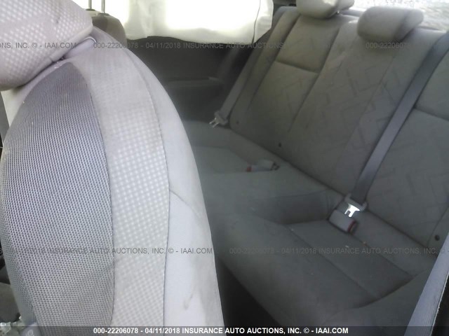 2HGFG3B51CH554553 - 2012 HONDA CIVIC LX BLUE photo 8